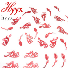 HYYX Новый Подгонянный 2018 новая партия конфетти на заказ